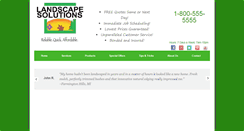 Desktop Screenshot of landscapesolutionsmi.com